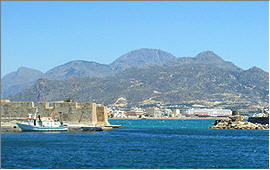 Ierapetra: The fortress by the port's entrance